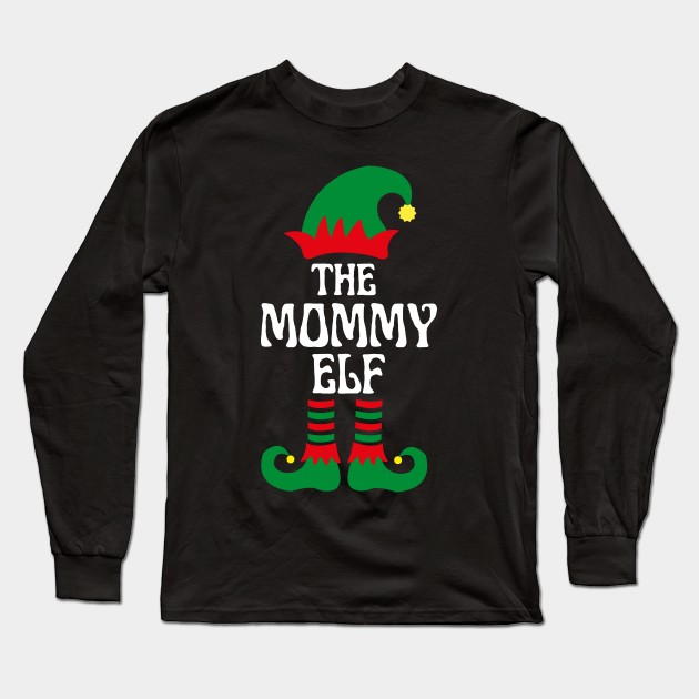 THE MOMMY ELF Long Sleeve T-Shirt by ZhacoyDesignz